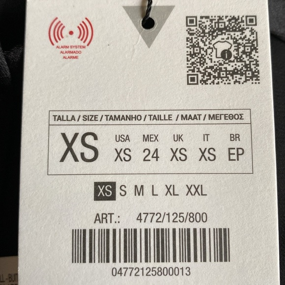 Zara Black Satin Backless Halter Top - Picture 9 of 12